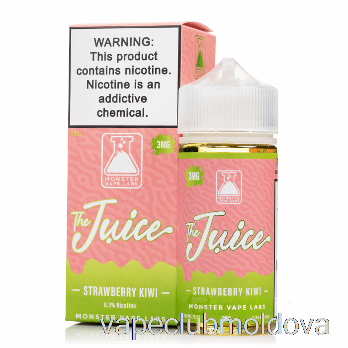 Vape Pod Kit Capsuni Kiwi - Sucul - 100ml 6mg